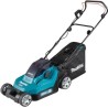 Makita DLM382PT2 - Rasenmäher - schnurlos - 18 V - 5 Ah - 2 Akkus, ohne Ladegerät - 3700 1/min - 38 cm - 16.8 kg