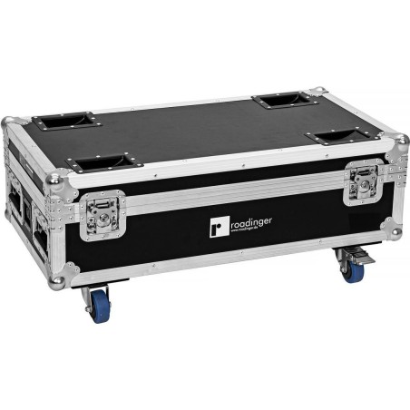 ROADINGER Flightcase 6x AKKU IP UP-4 Plus HCL Spot WDMX mit Ladefunktion (31005215)