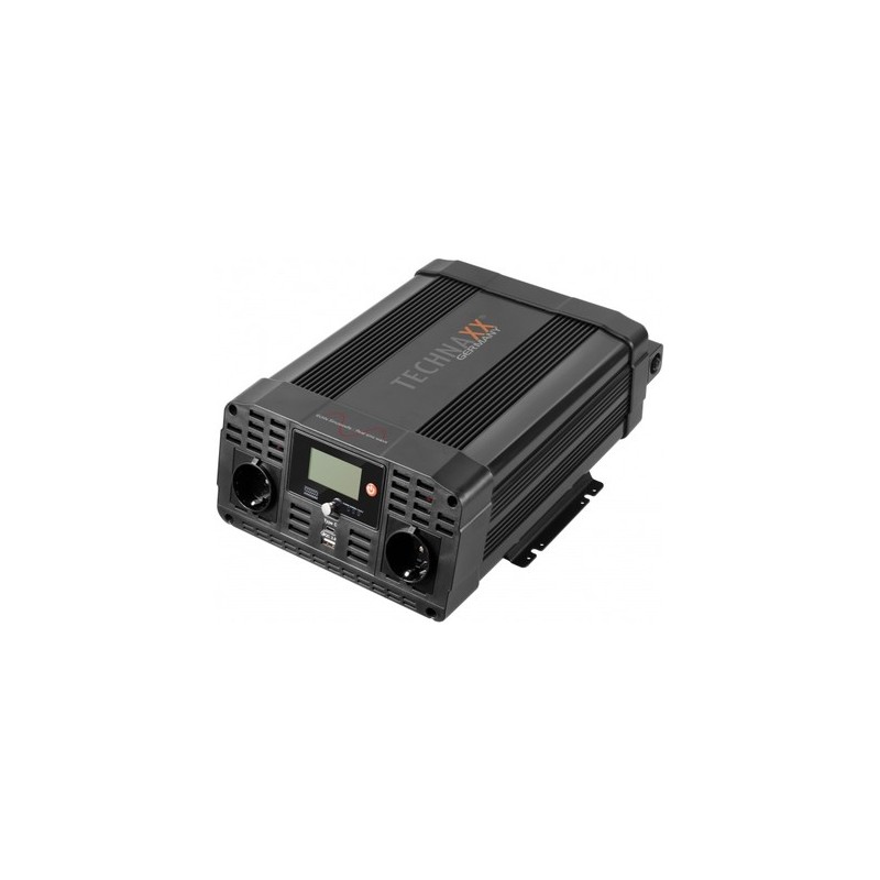 Technaxx TE22 Netzteil & Spannungsumwandler Auto 2000 W Schwarz (4912)