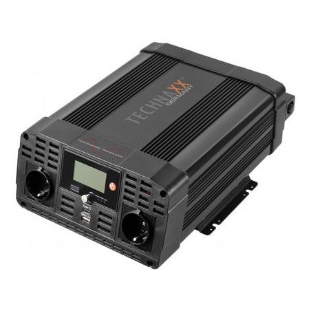 Technaxx TE22 Netzteil & Spannungsumwandler Auto 2000 W Schwarz (4912)