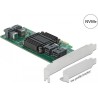 Delock PCI Express x8 Card to 4 x internal SFF-8643 NVMe - Low Profile Form Factor - Speicher-Controller - U.2 NVMe - Low-Profi