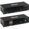 Eaton Tripp Lite Series USB C to HDMI over Cat6 Extender Kit with KVM Support, 4K 60Hz, 4:4:4, Transmitter/Receiver, USB, PoC,