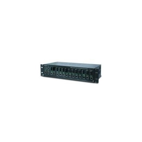 PLANET MC-1500R - Rack - Gehäuse für Medienkonverter - 2,4U - 15-Slot (MC-1500R)