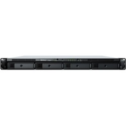 Synology RackStation RS822+ - NAS-Server - 4 Schächte - Rack - einbaufähig - SATA 6Gb/s - RAID 0, 1, 5, 6, 10, JBOD - RAM 2GB -