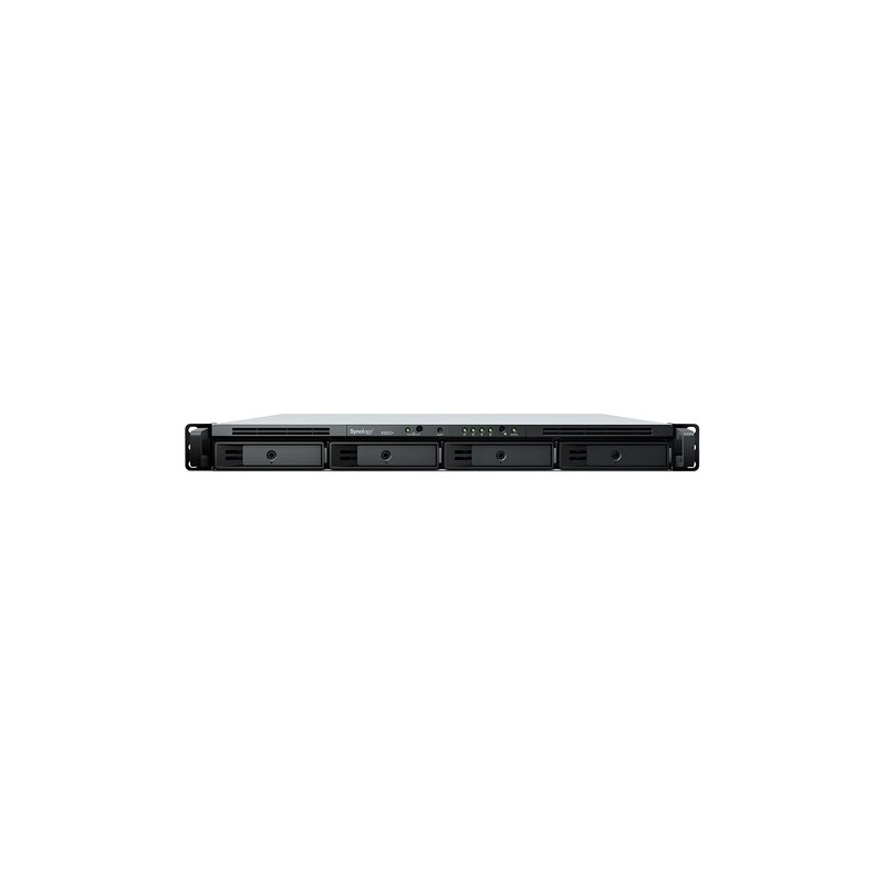 Synology RackStation RS822+ - NAS-Server - 4 Schächte - Rack - einbaufähig - SATA 6Gb/s - RAID 0, 1, 5, 6, 10, JBOD - RAM 2GB -