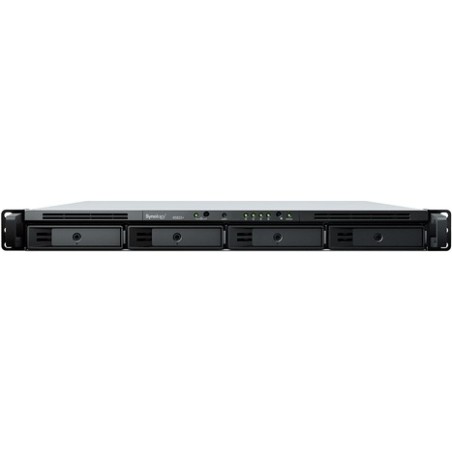 Synology RackStation RS822+ - NAS-Server - 4 Schächte - Rack - einbaufähig - SATA 6Gb/s - RAID 0, 1, 5, 6, 10, JBOD - RAM 2GB -