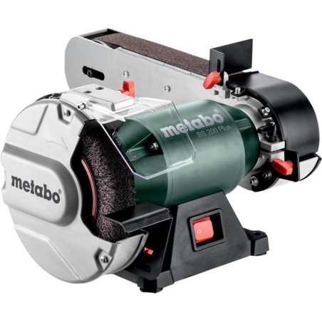 Metabo BS 200 Plus - Tischschleifmaschine/Bandschleifmaschine - 600 W - 2,7 N m - 200 x 25 mm wheel (604220000)
