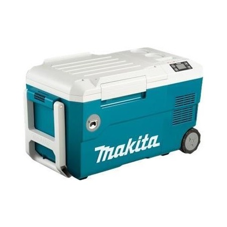 Makita CW001GZ01 Kühlbox & Heizbox Kompressor Türkis Weiß 20 L Energieklasse E (CW001GZ01)