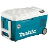 Makita CW001GZ01 Kühlbox & Heizbox Kompressor Türkis Weiß 20 L Energieklasse E (CW001GZ01)