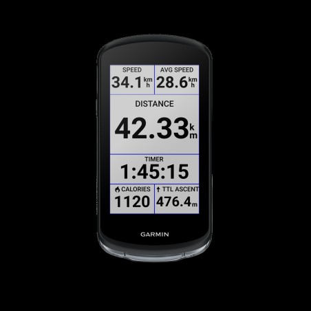Garmin Edge 1040 8,89 cm (3.5" ) Drahtloser Fahrradcomputer Schwarz (010-02503-01)