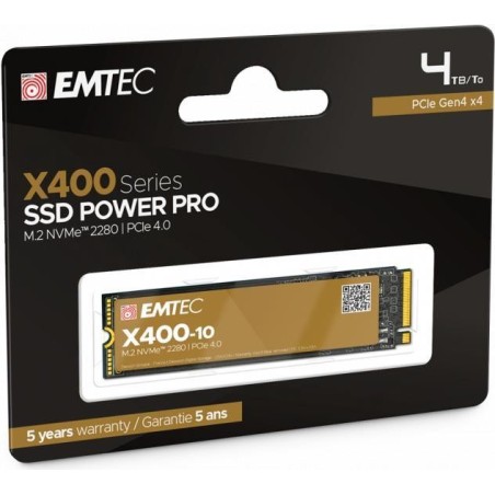 Emtec SSD M2 NVMe PCIe 4 X410 4TB Int (ECSSD4TX410)