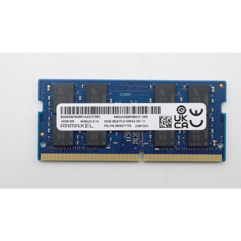 Lenovo Memory So-Dimm 32GB DDR4 3200 Ramaxel (5M30Z71755)