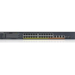 Zyxel XMG1930 Series XMG1930-30HP - Switch - verwaltet, NebulaFLEX Cloud - L3 Lite - Smart - 20 x 100/1000/2,5G (PoE+) + 4 x 10