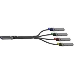 Nvidia MCP7Y50-N001 InfiniBand-Kabel 1 m OSFP 4xOSFP Schwarz (980-9I75E-00N001)