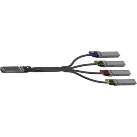 Nvidia MCP7Y50-N001 InfiniBand-Kabel 1 m OSFP 4xOSFP Schwarz (980-9I75E-00N001)