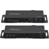 StarTech.com 4K HDMI over Fiber Extender Kit, 4K 60Hz up to 3300ft/1km (Single Mode) or 1000ft/300m (Multimode) LC Fiber Optic,