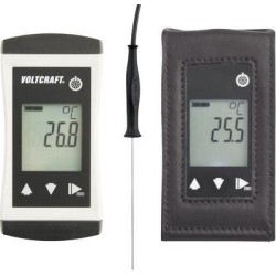 VOLTCRAFT PTM-130 + TG-400 Temperatur-Messgerät -70 - 250 C Fühler-Typ Pt1000 IP65