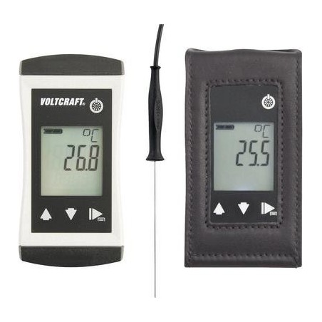 VOLTCRAFT PTM-130 + TG-400 Temperatur-Messgerät -70 - 250 C Fühler-Typ Pt1000 IP65