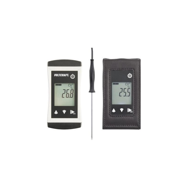 VOLTCRAFT PTM-120 + TG-400 Temperatur-Messgerät -70 - 250 C Fühler-Typ Pt1000 IP65