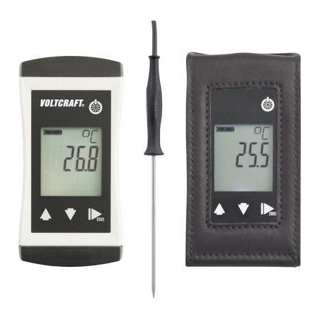 VOLTCRAFT PTM-120 + TG-400 Temperatur-Messgerät -70 - 250 C Fühler-Typ Pt1000 IP65