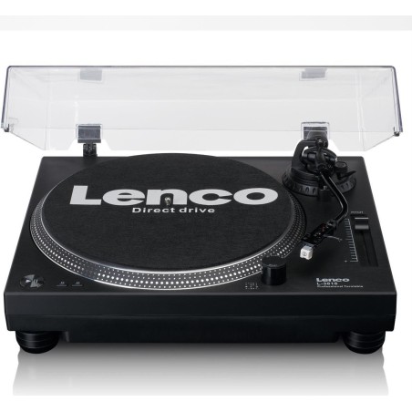 Lenco Plattenspieler L-3818BK, Schwarz (L-3818BK)