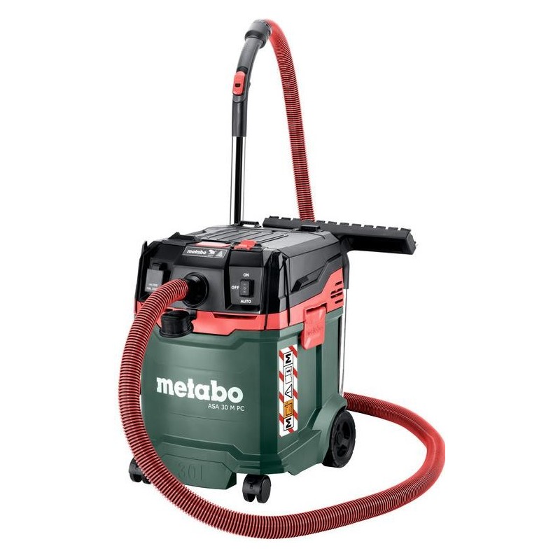 Metabo ASA 30 M PC 30 l Trommel-Vakuum Trocken&Nass 1200 W (602087000)