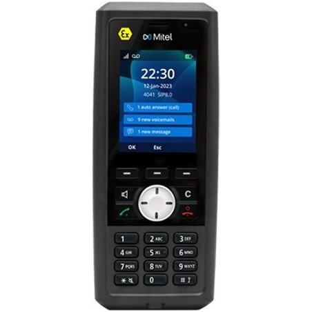 Mitel 742d DECT Mobilteil - IP65, ATEX-zertifiziert, Bluetooth 5.0 (51310673)