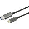 Vivolink PROUSBCAMMOP15 USB Kabel 10 m USB 3.2 Gen 1 (3.1 Gen 1) USB C USB A Schwarz (PROUSBCAMMOP15)