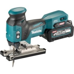 MAKITA JV001GD101 - Akku-Pendelhubstichsäge (40V XGT | bürstenloser Motor | Hubhöhe 26 mm | LED-Licht | inkl. 1x BL4025 Akku 2,