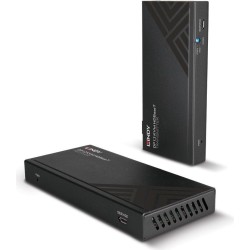 LINDY - Sender und Empfänger - KVM / Audio / Serial / Infrared Extender - HDBaseT - über CAT 6 - bis zu 150 m (39385)