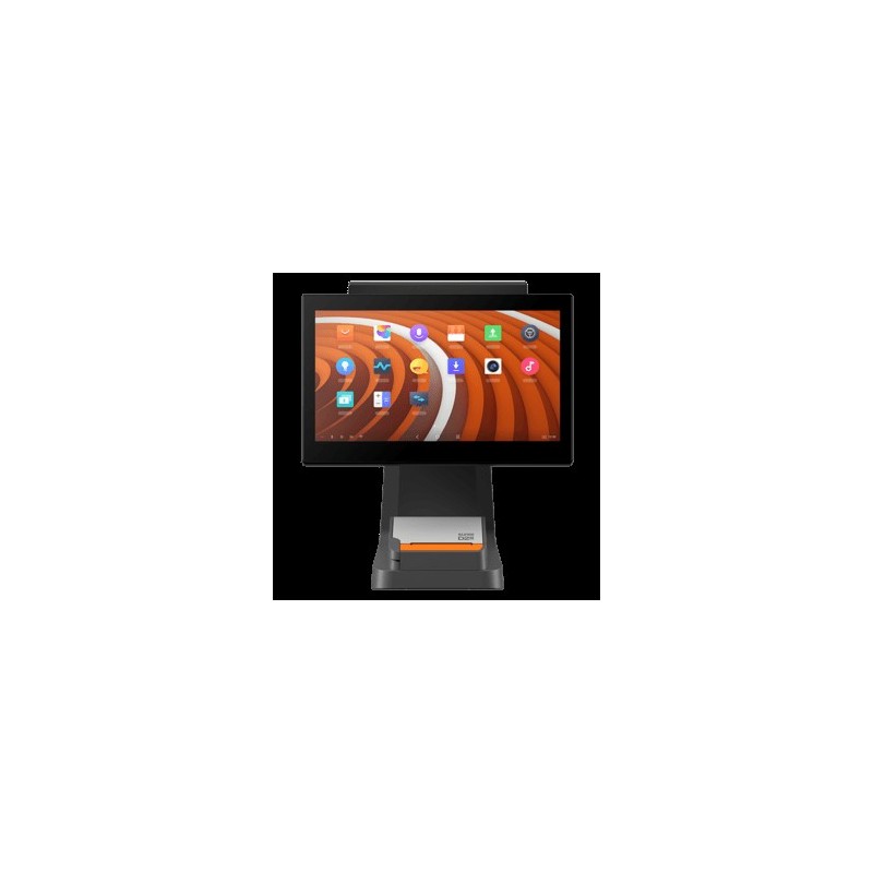 SUNMI D2s PLUS, 39,6cm (15,6''), Projected Capacitive, Full HD, USB, BT, Ethernet, WLAN, Android Kassensystem, Bildschirmdiagon