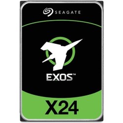 Seagate Exos X24 ST24000NM002H - Festplatte - Enterprise - 24TB - intern - 3,5" (8,9 cm) - SATA 6Gb/s - 7200 rpm - Puffer: 512M