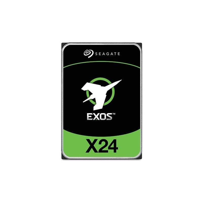 Seagate Exos X24 ST24000NM002H - Festplatte - Enterprise - 24TB - intern - 3,5" (8,9 cm) - SATA 6Gb/s - 7200 rpm - Puffer: 512M