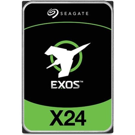 Seagate Exos X24 ST24000NM002H - Festplatte - Enterprise - 24TB - intern - 3,5" (8,9 cm) - SATA 6Gb/s - 7200 rpm - Puffer: 512M