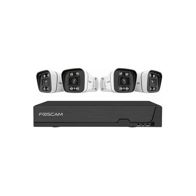 Foscam FN9108E-B4-2T Videoüberwachungskit Kabelgebunden 8 Kanäle (FN9108E-B4-2T)