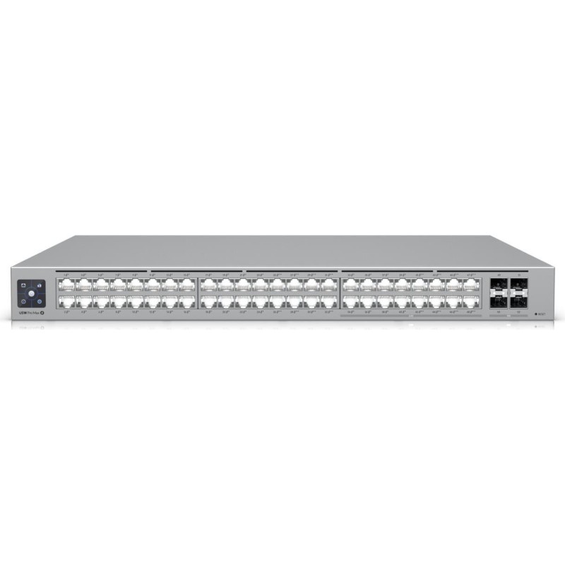Ubiquiti UniFi Pro Max 48 PoE L3 Netzwerk-Switch managed 48 Ports 2.5G PoE++ Rack (USW-PRO-MAX-48-POE)