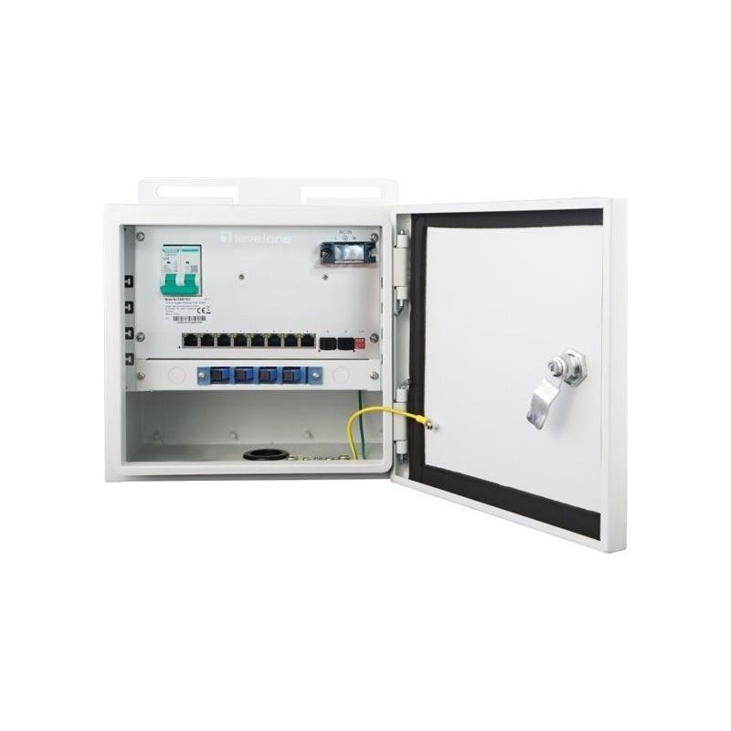 LevelOne Switch 10x GE OSW-1031 8x Outputs 802.3at/af PoE - Switch - Power over Ethernet (OSW-1031)