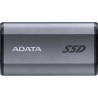 ADATA SE880 - SSD - 4TB - extern (tragbar) - USB 3,2 Gen 2x2 (USB-C Steckverbinder) - Titanium Gray (AELI-SE880-4TCGY)