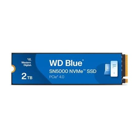 WD Blue SN5000 WDS200T4B0E - SSD - 2 TB - intern - M.2 2280 - PCIe 4.0 x4 (NVMe) (WDS200T4B0E)