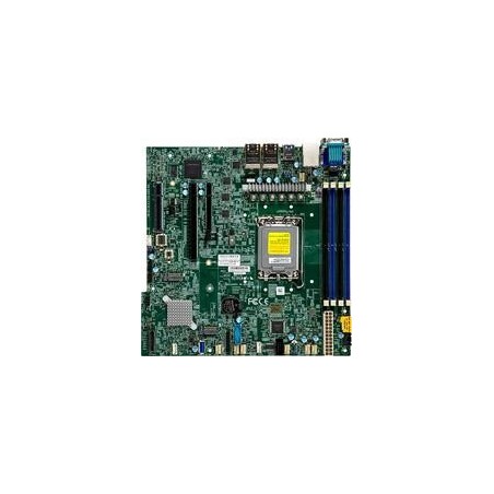 Supermicro X13SCH-LN4F Server-Mainboard micro-ATX LGA 1700 Intel C266 DDR5 bis 128 GB (MBD-X13SCH-LN4F-B)