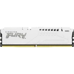 Kingston FURY Beast - DDR5 - Kit - 64GB: 2 x 32GB - DIMM 288-PIN - 6400 MHz / PC5-51200 - CL32 - on-die ECC - weiß (KF564C32BWE