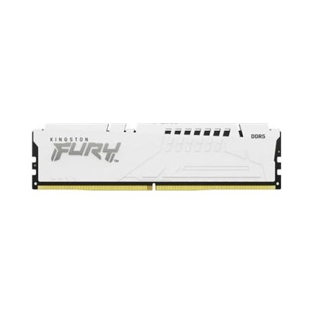 Kingston FURY Beast - DDR5 - Kit - 64GB: 2 x 32GB - DIMM 288-PIN - 6400 MHz / PC5-51200 - CL32 - on-die ECC - weiß (KF564C32BWE