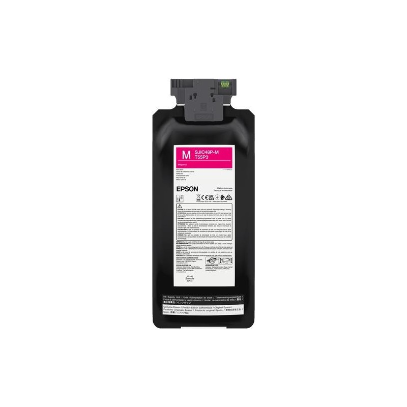 Epson T55P3 - 480 ml - Magenta - original - Box - Tinten-Packung - für EPL C8000E (C13T55P340)