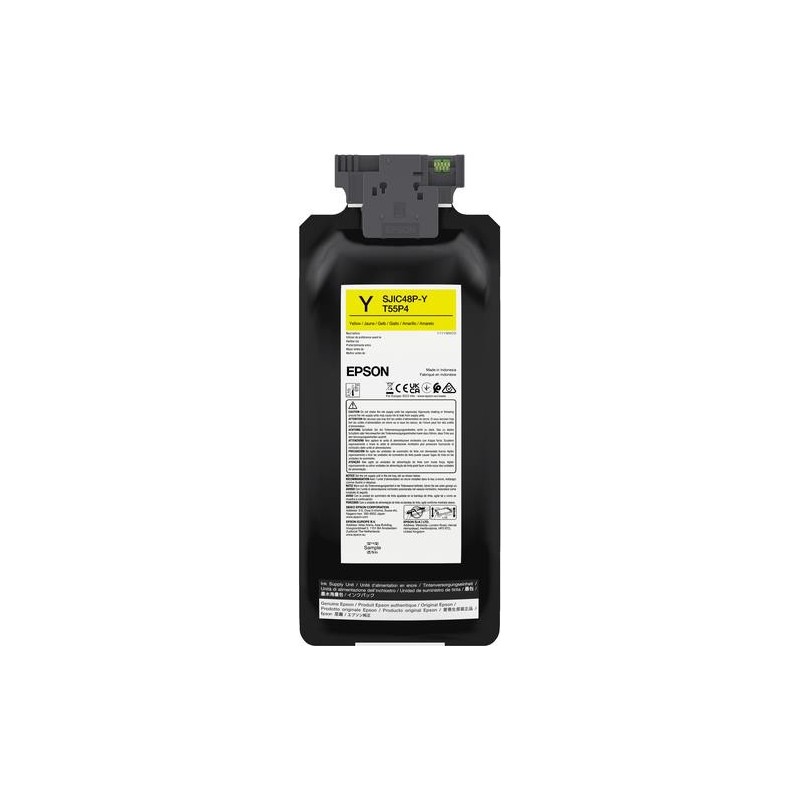 Epson T55P4 - 480 ml - Gelb - original - Box - Tinten-Packung - für ColorWorks CW-C8000 (C13T55P440)