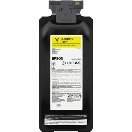 Epson T55P4 - 480 ml - Gelb - original - Box - Tinten-Packung - für ColorWorks CW-C8000 (C13T55P440)