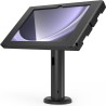 Compulocks Galaxy Tab S9/S9FE 10,9" Apex Enclosure Rise Stand 8" Black - Aufstellung - freiliegende Front-/Rückkamera und Senso