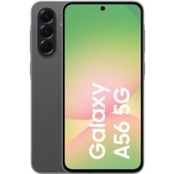 Samsung Galaxy A56 5G 128GB Awesome Graphite EU 17,01cm (6,7") Super AMOLED Display, Android 15, 50MP Triple-Kamera (SM-A566BZK