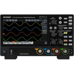 Voltcraft DOV1254F LA Digital-Oszilloskop 125 MHz 4-Kanal 1.25 GSa/s 100 Mpts 12 Bit (VC-16753935)