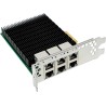 InLine 6-fach Gigabit Netzwerkkarte 6x RJ45 1 Gb/s PCIe x4 (51127C)