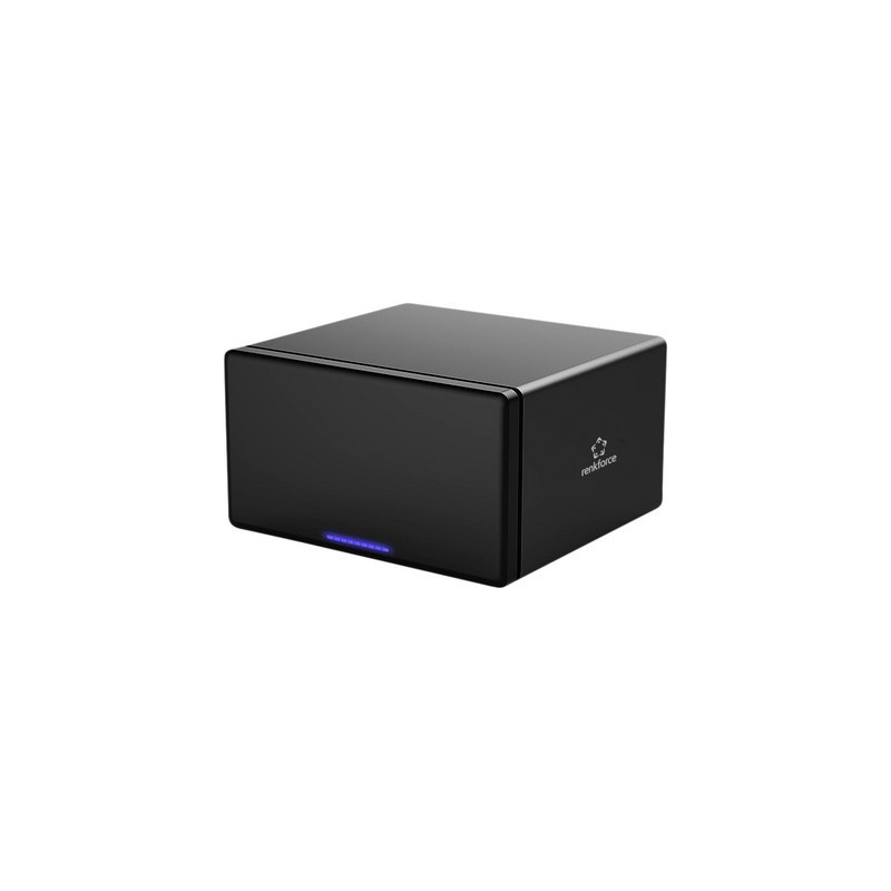 Renkforce RF-6647854 8.9 cm (3.5 Zoll) Festplattengehäuse 8 Bay 3.5 Zoll USB-A (USB 3.0) (RF-6647854)
